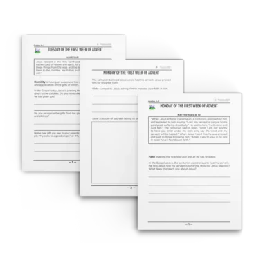 Advent Journal For Grades K-2