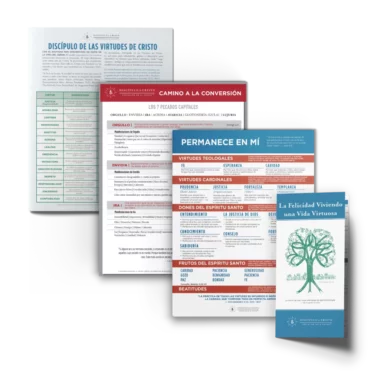 Spanish Virtue Chart Packs