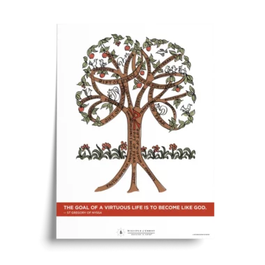 Virtue Tree Poster