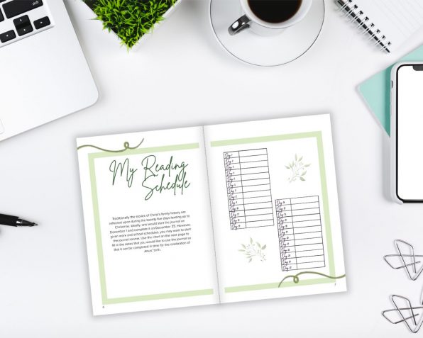 Jesse Tree Advent Journal Inside Preview