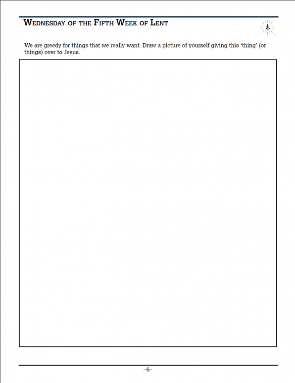 Lenten Journal for Grades 3-4 - Image 3
