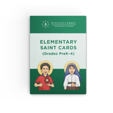 Elementary Saint Cards